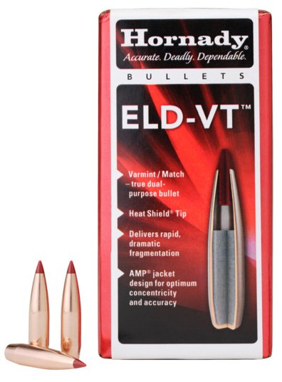 HORN BLT 22CAL .224 62GR ELD-VT 100/25