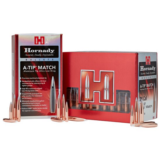 HORN BLT 7MM 166GR A-TIP MATCH .284 100/10