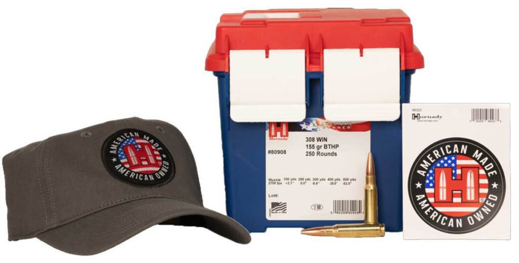 HORN AMMO 308WIN 155GR BTHP MATCH AG 250RD