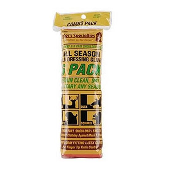 HSP FIELD DRESSING GLOVE COMBO 6 SHORT 6 LONG