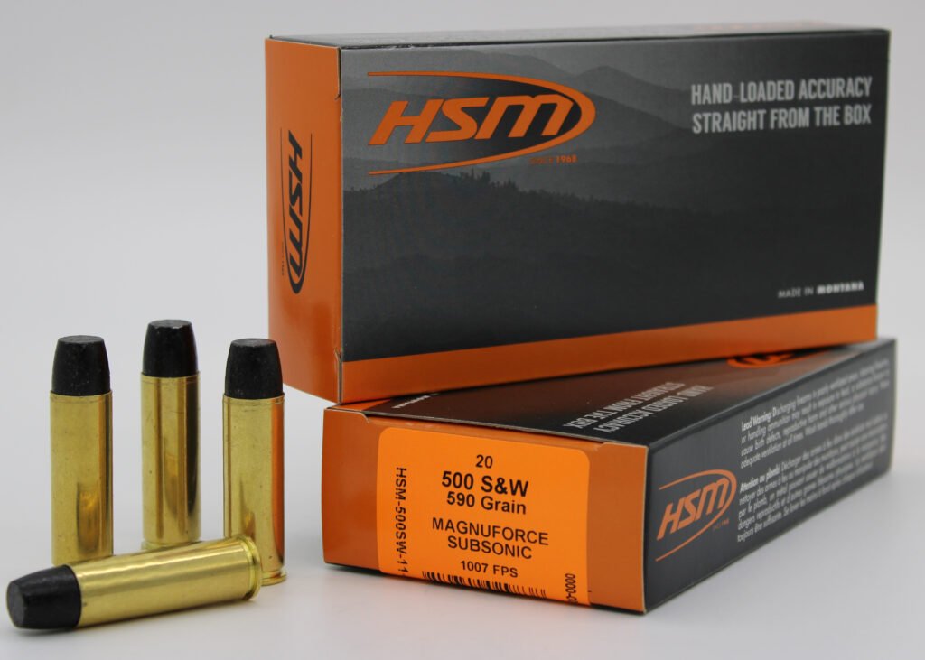 HSM SUBSONIC 500SW HITEK 590GR HCFN 20/20