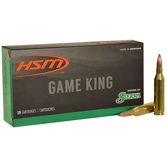 HSM GAME KING 7MMSTW 160GR SBT 20/20