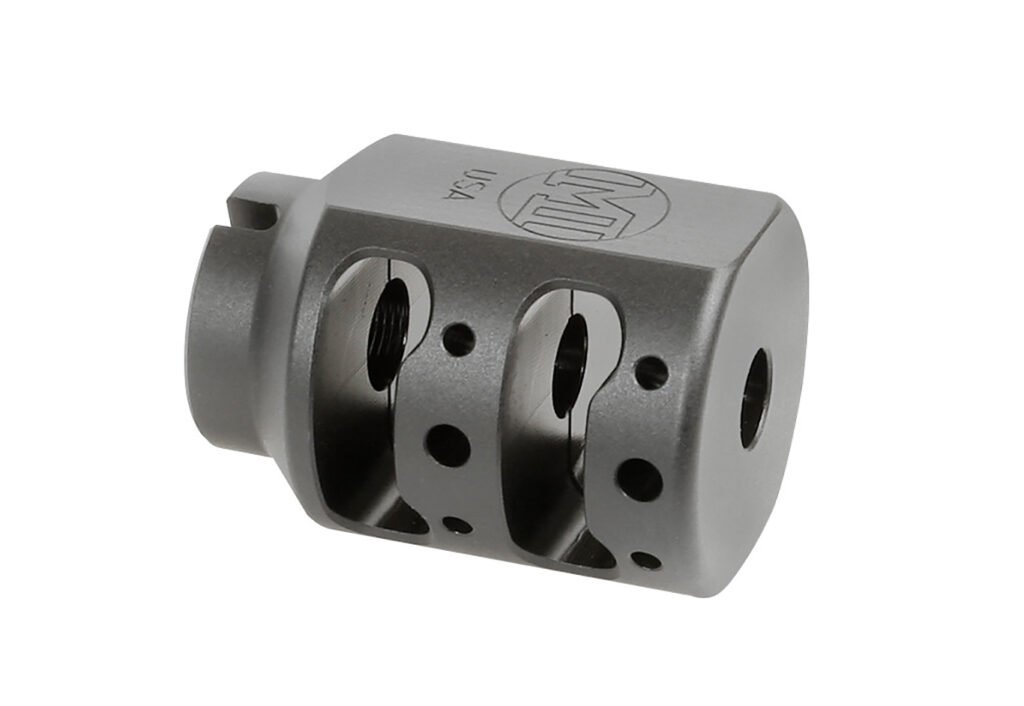 MI ALPHA TANK BRAKE BLK 1/2X28-9MM