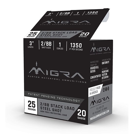 MIGRA STAXD STEEL 20GA 3 1OZ #2-4 25/10