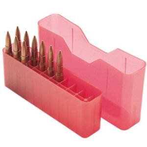 MTM RIFLE SLIP TOP 20RD CLEAR RED 26430-06