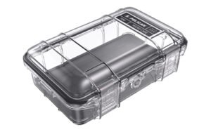 PELICAN M50 MICRO CASE BLACK/CLEAR