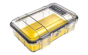 PELICAN M50 MICRO CASE YELLOW/CLEAR