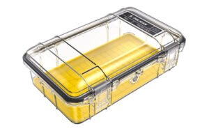 PELICAN M60 MICRO CASE YELLOW/CLEAR