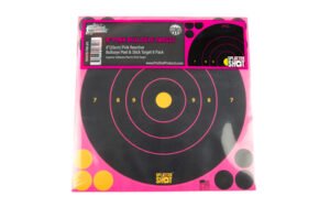 PRO-SHOT 8" PINK BULLSEYE 6PK