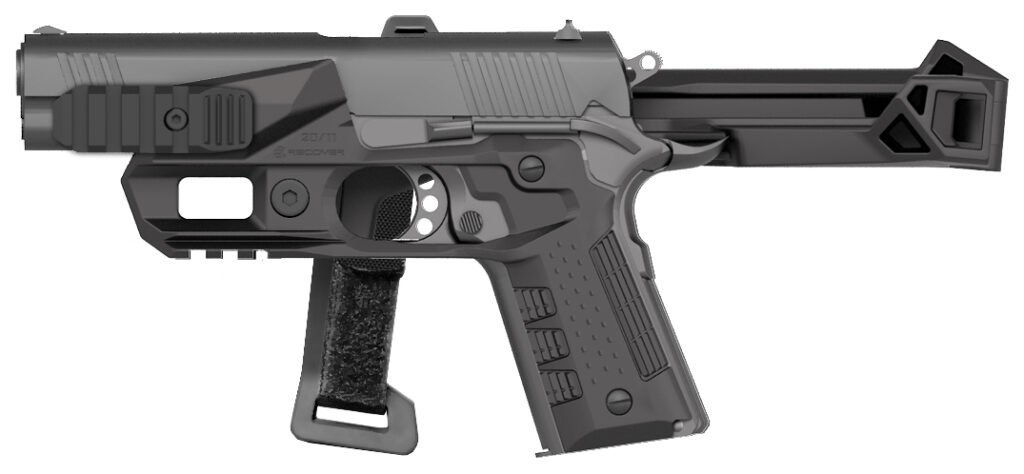 RECOVER 2011 1911 BRACE BLK