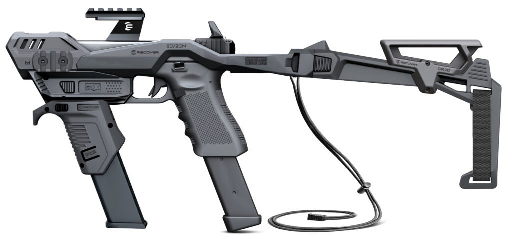 RECOVER 2020N+SLX+MG9 +UR+CR+FS+ML3 BRACE BLK