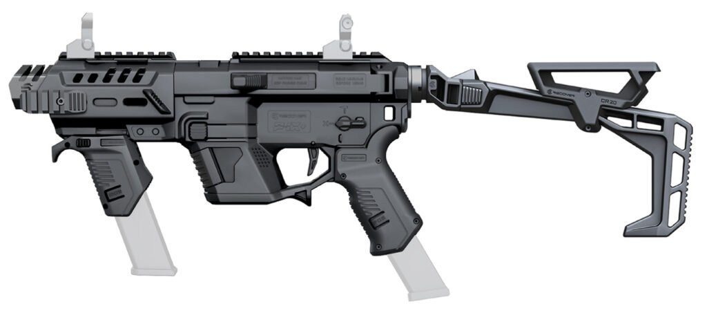 RECOVER PIX+PG9 FRONT GUARD MG9 SR20 BLK