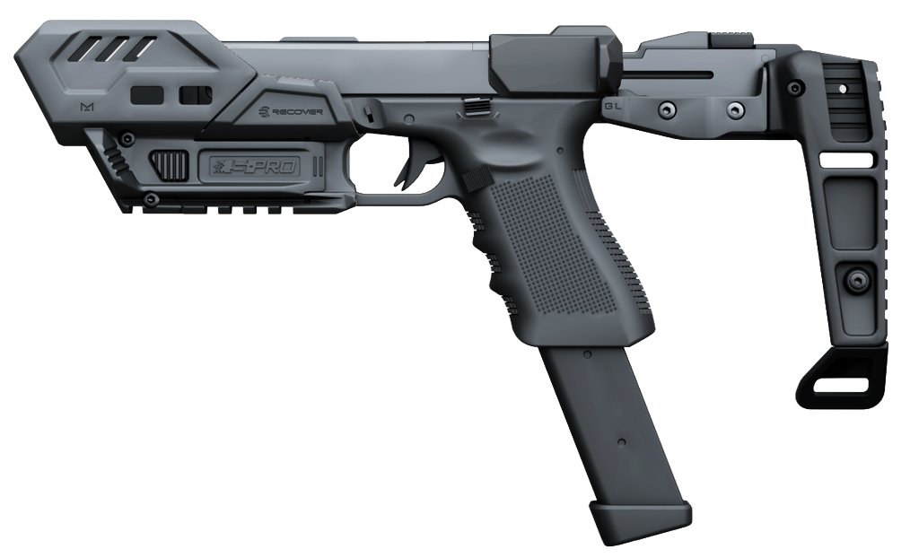 RECOVER S-PRO MG FULL KIT GLOCK 9/40 BLK