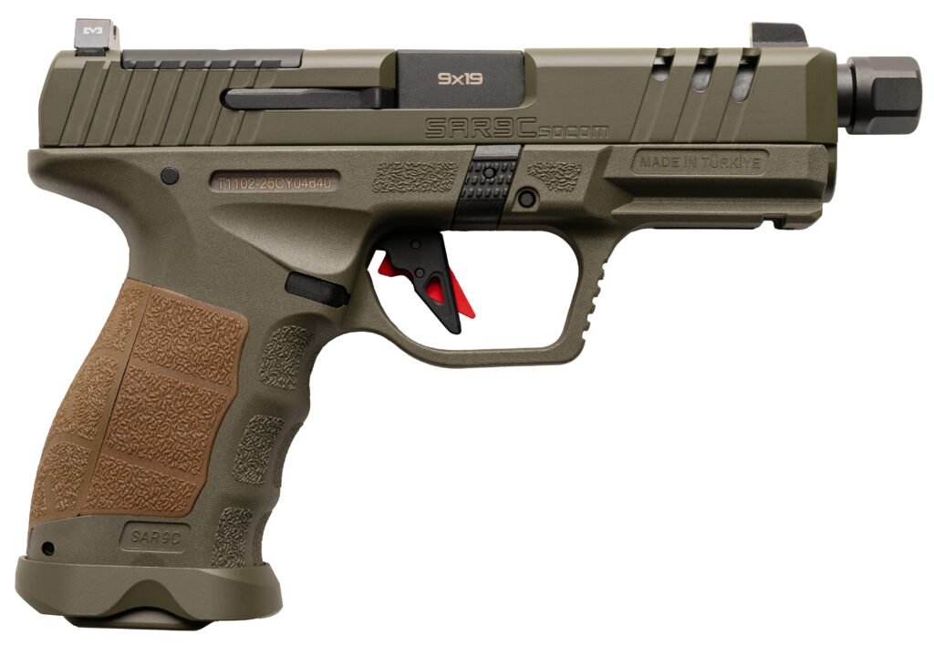 SAR SAR9 COMPACT SOCOM 9MM ODG 21RD
