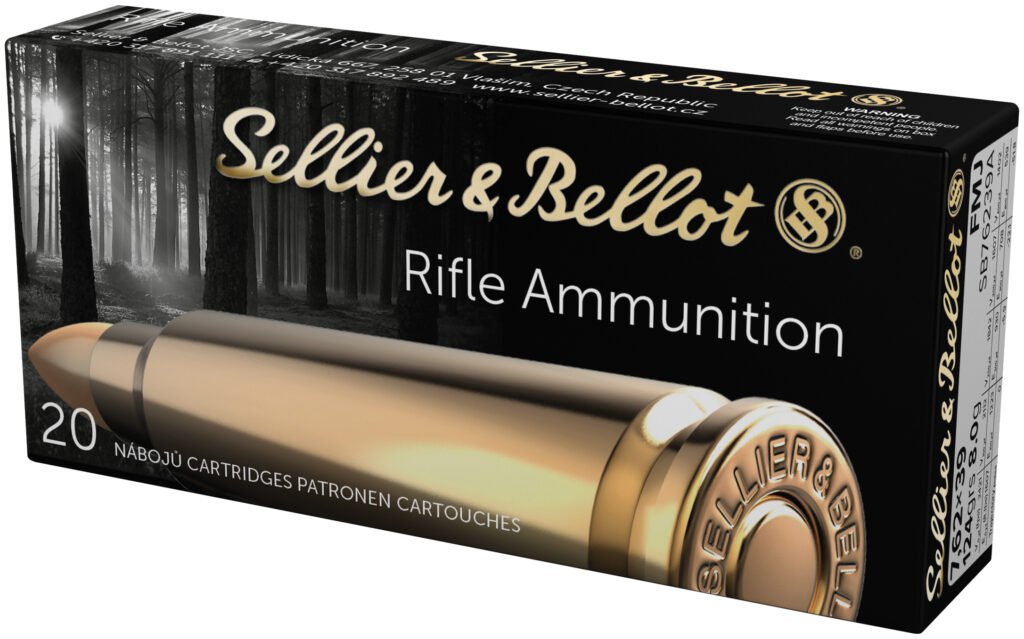 SB 7.62X39 124GR FMJ BRASS CASED 20/30