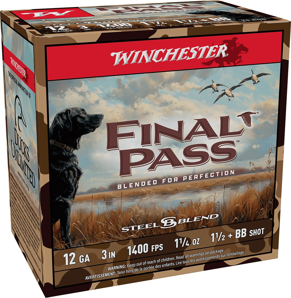 WIN FINAL PASS 12GA 3 1-1/4OZ #BB-1.5 25/10