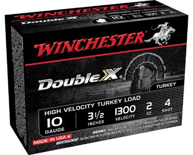 WIN DOUBLE X 10GA 3.5 2OZ #4 10/10