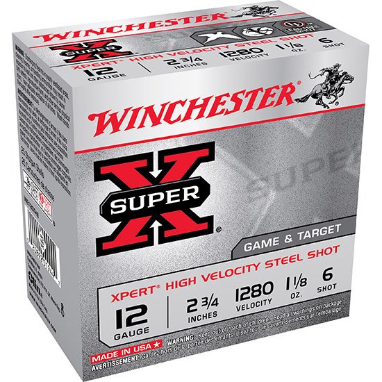 WIN XPERT GAME/TGT 12GA 2.75 1 1/8OZ #6 25/10
