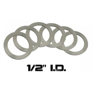 YHM BARREL SHIM SET AR15 1/2 INNER DIMENSION