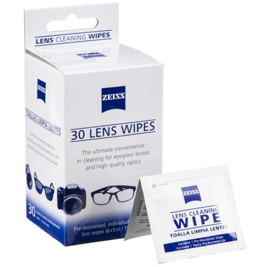 ZEISS LENS WIPES 30CT