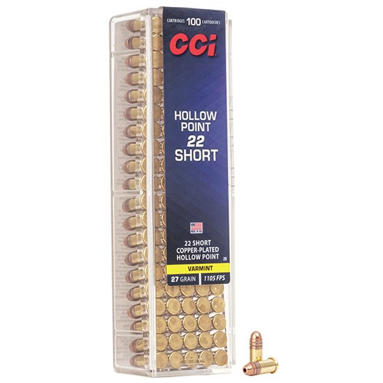 CCI 22 SHORT 27GR CPHP 100/50