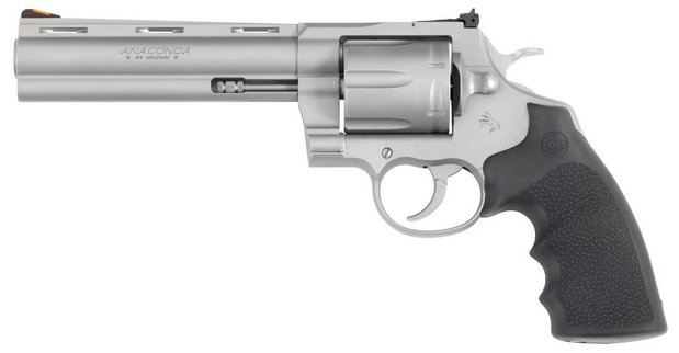 CLT ANACONDA 44MAG 6 MATTE SS RUBER GRIP