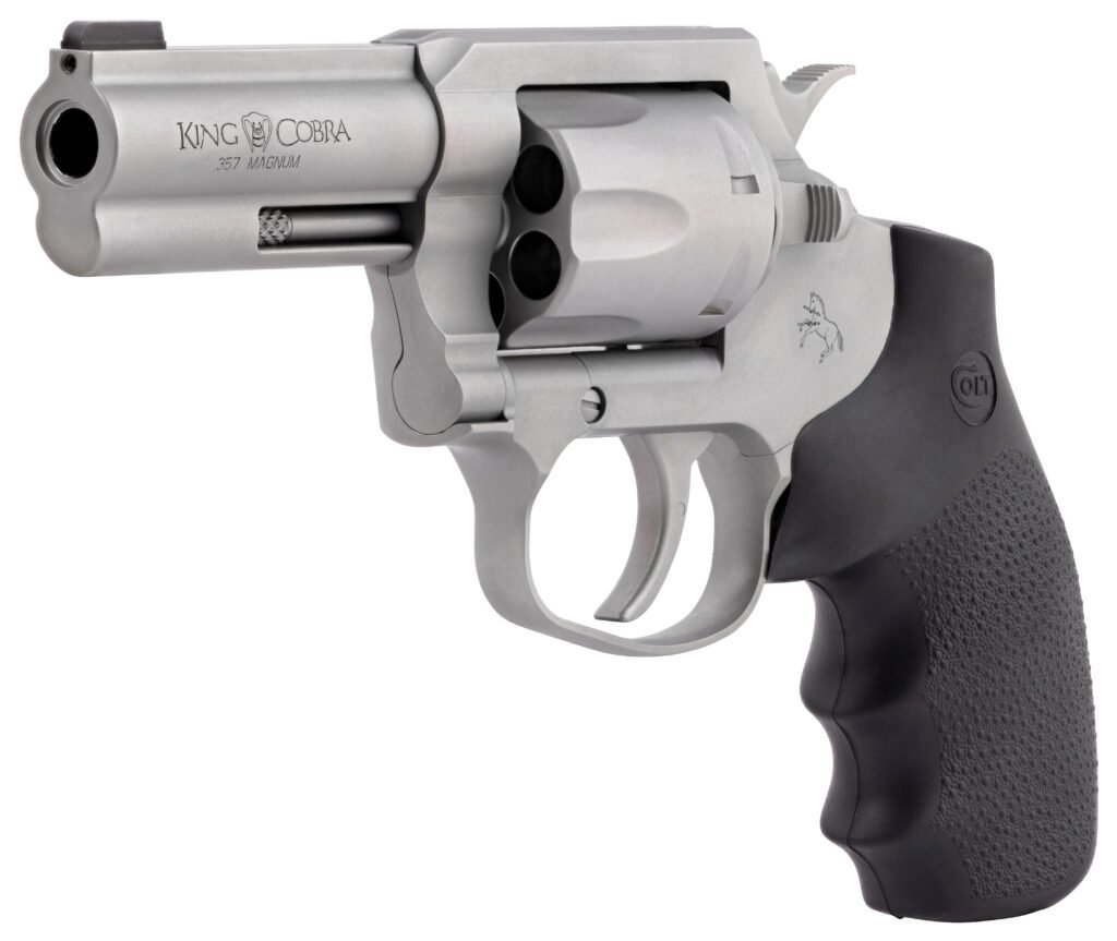 CLT KING COBRA 357MAG 3 MATTE SS HOGUE GRIP