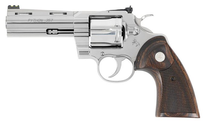 CLT TARGET PYTHON 357MAG 4.25 SS WALNUT