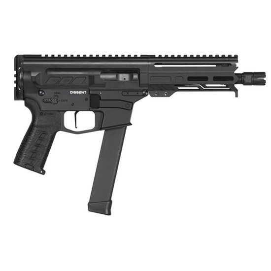 DISSENT MKGS 6.5 BLACK PISTOL 9MM