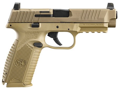FN 509 FULLSIZE MRD NMS 9MM 4.5 FDE 17RD