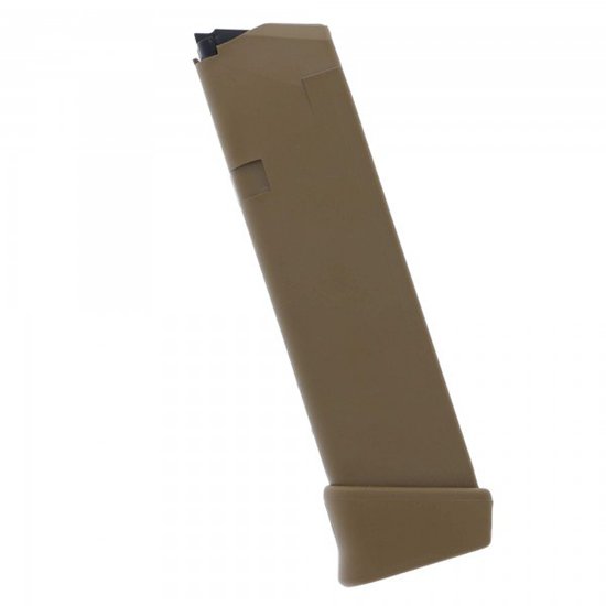 GLOCK MAG 19X COYOTE BROWN G17+2 19RD