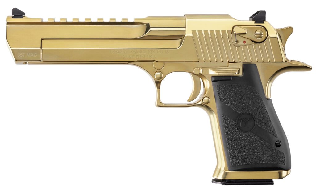 MR DESERT EAGLE 357MAG 6 GOLD ZIRCO SHOOTER