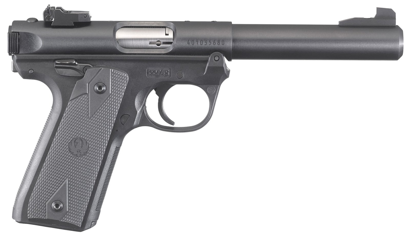 RUG MARK IV 22/45 22LR 5.5 BULL 10RD