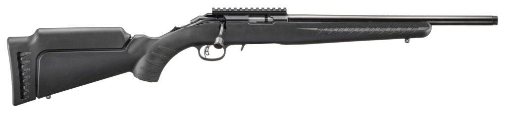 RUG AMERICAN 17HMR 16.1 BLK SYN 9RD THREADED