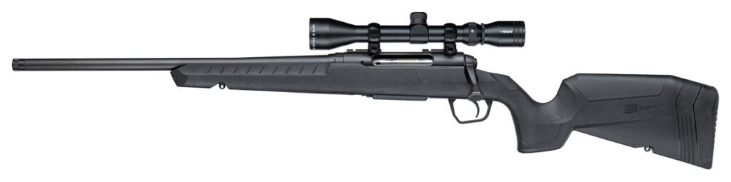 SAV AXIS XP 22-250 BLK 20 3-9X40 4RD LH