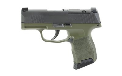 SIG P365 9MM 3.1" 10RD GRN/BLK OR