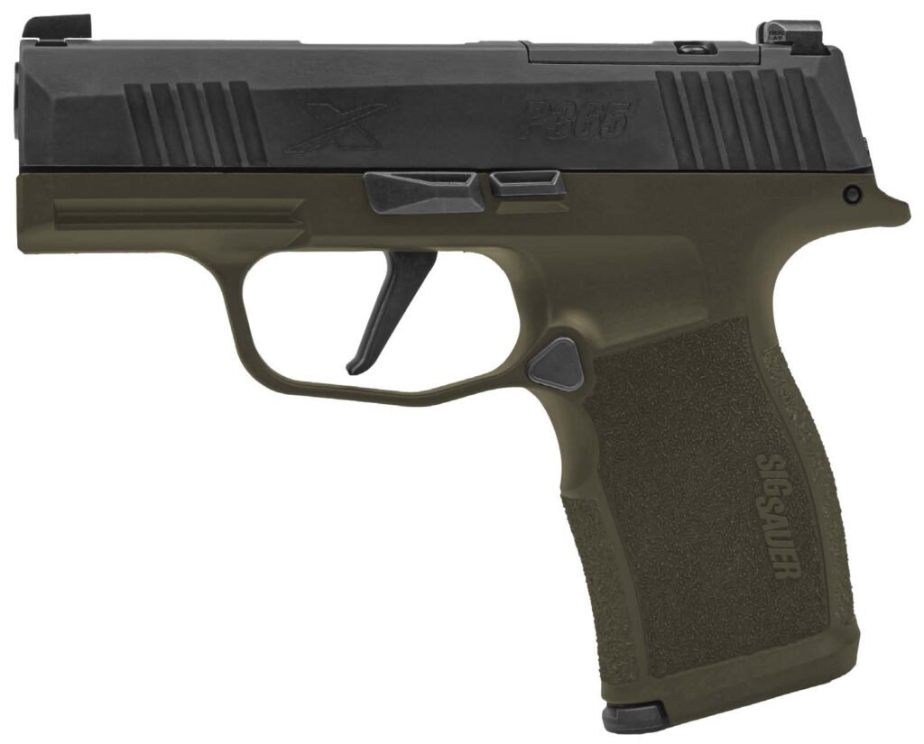 SIG P365 9MM 3.1 GRN/BLK X-SERIES 12RD OR