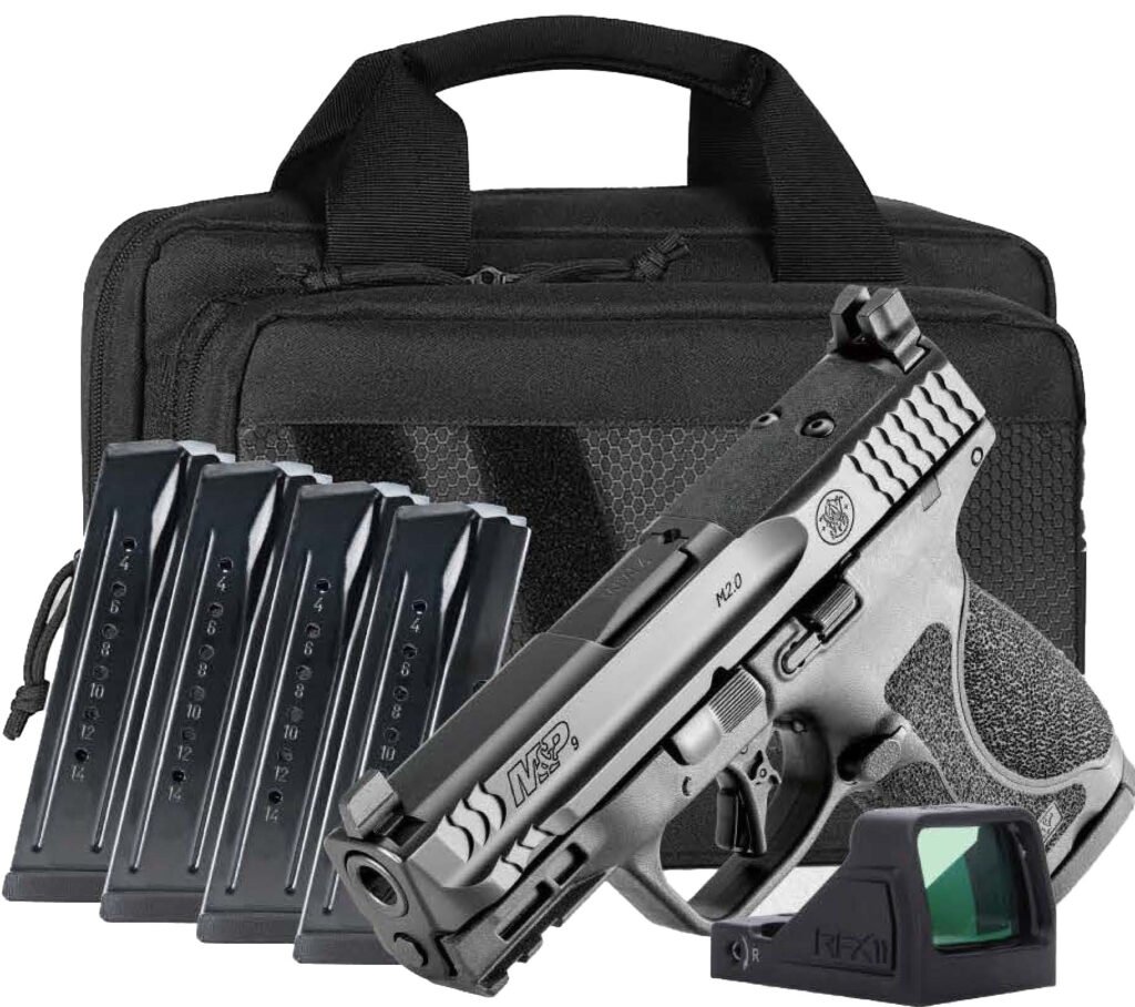 SW M&P9 M2.0 COMP OR 9MM 3.6 SF 15RD BUNDLE