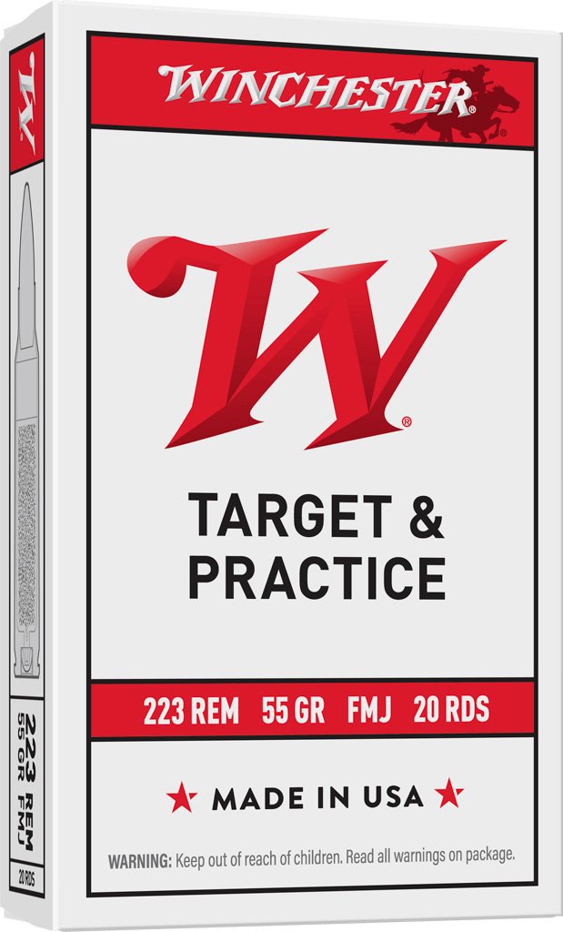 WIN LC 223REM 55GR FMJ 20/50