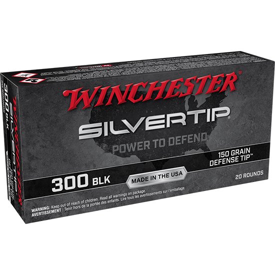 WIN SILVERTIP 300BLK 150GR DT 20/10